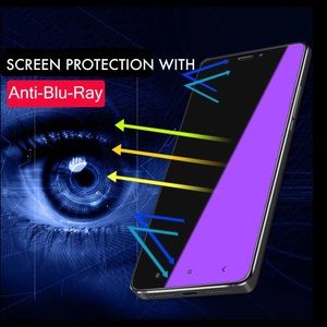 Shatter-Proof & Anti Blue Light Screen Protector.